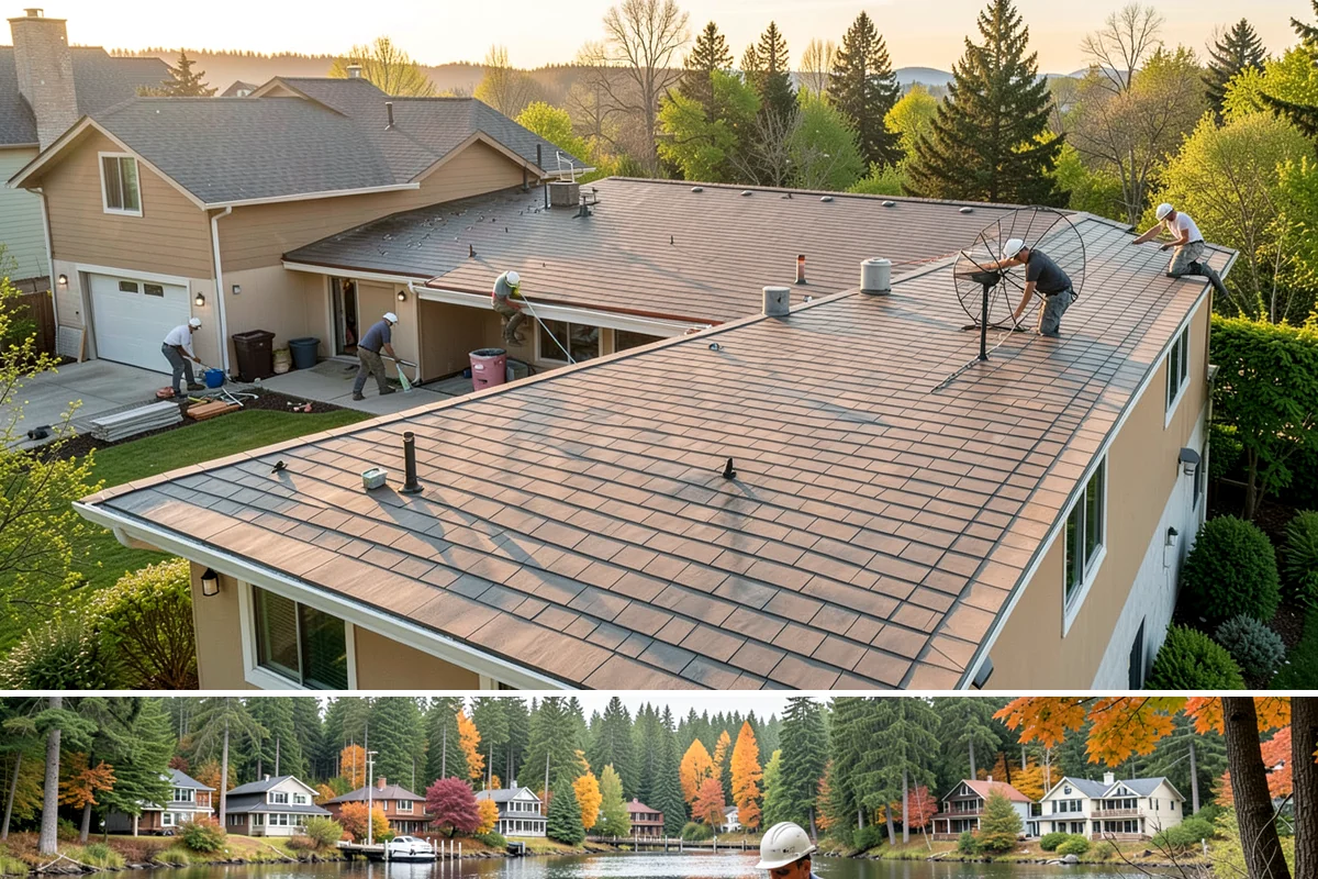 Wall Paneling Installation in La Conner, Skagit County, WA - Wall paneling installs on schedule year-round indoors, an excellent way to add warmth during the wet PNW season.