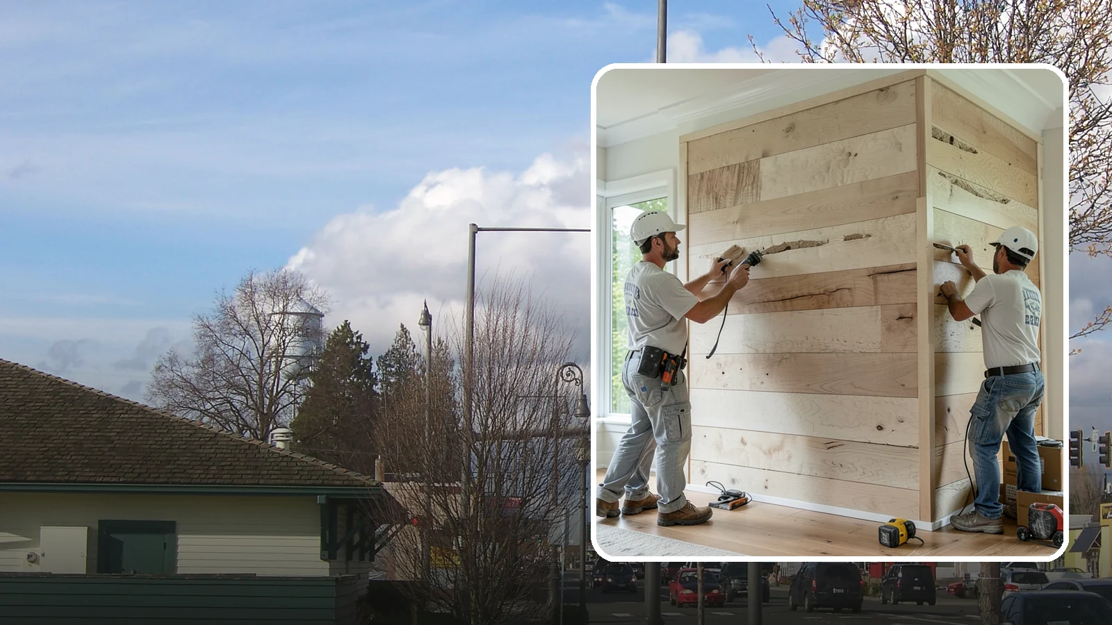 Wall Paneling Installation in Marysville, Snohomish County, WA - Custom wall paneling installation that clads full walls with wood or engineered panels for lasting character.