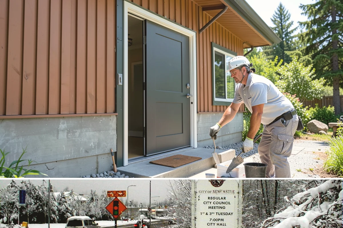 Wall Paneling Installation in Newcastle, King County, WA - Wall paneling installs on schedule year-round indoors, an excellent way to add warmth during the wet PNW season.