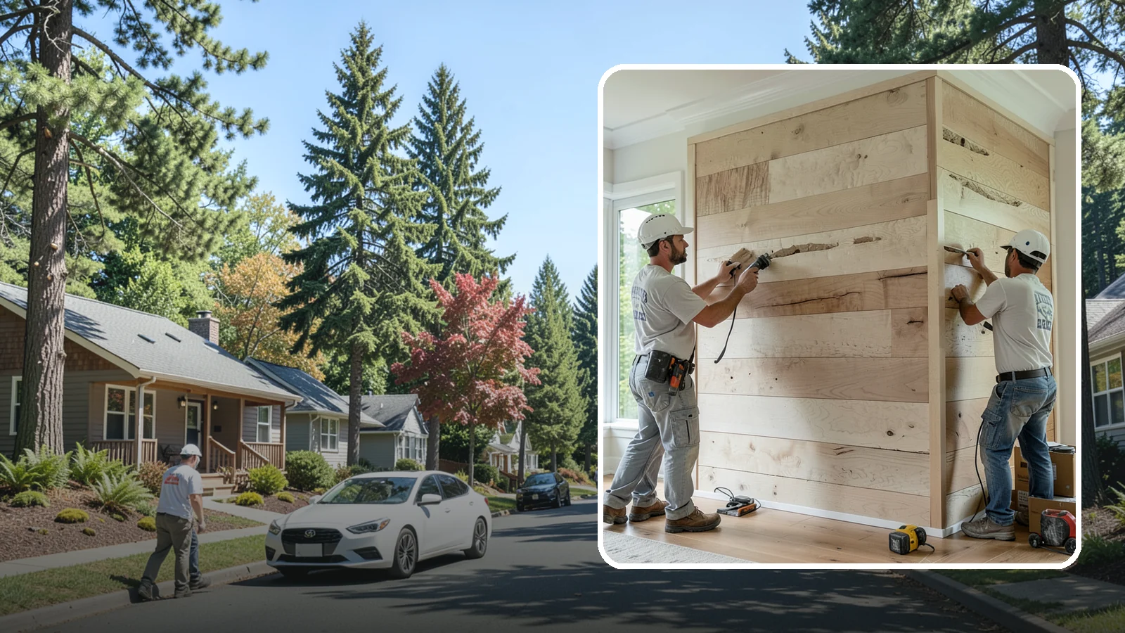 Wall Paneling Installation in Orting, Pierce County, WA - Custom wall paneling installation that clads full walls with wood or engineered panels for lasting character.