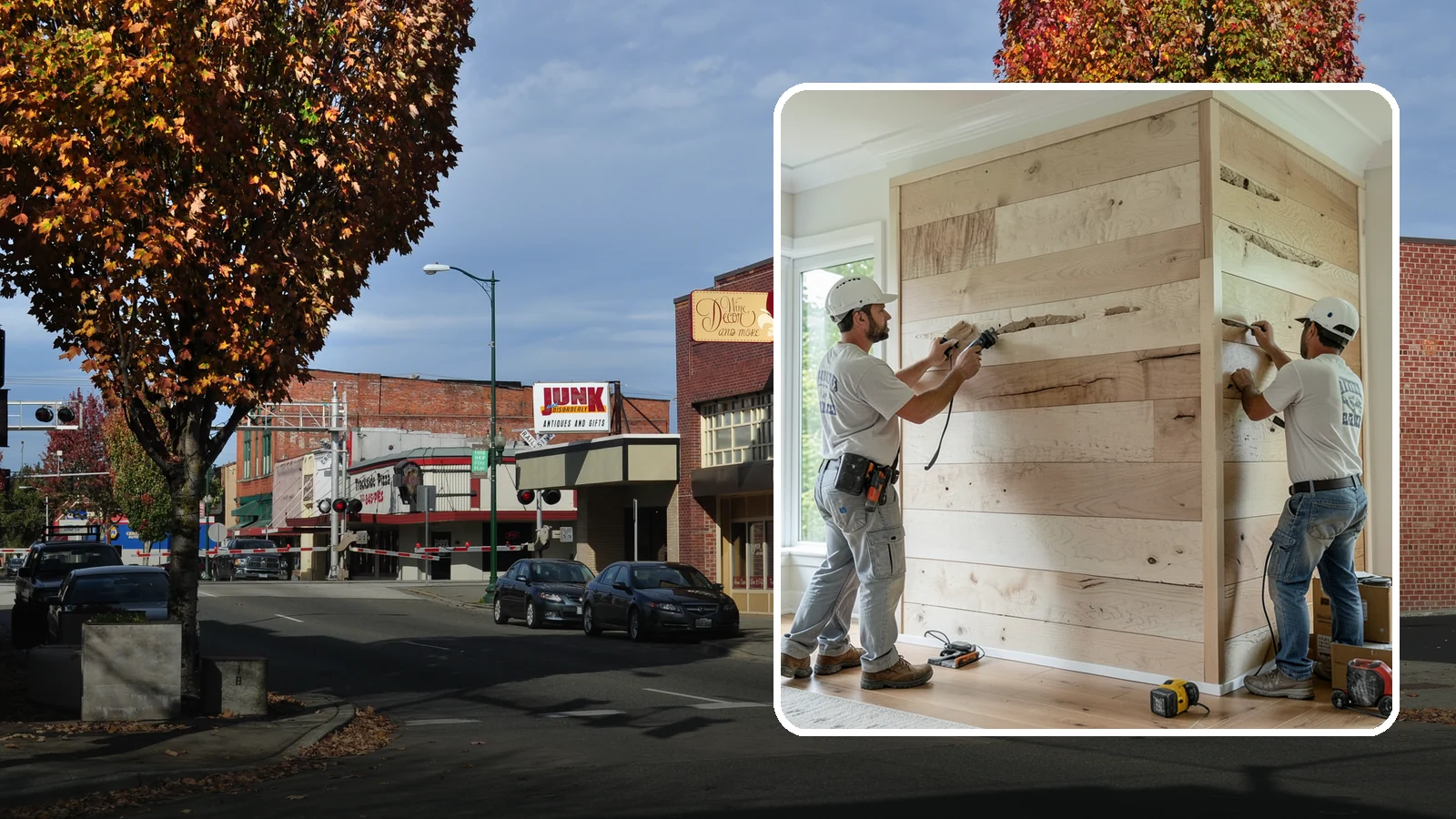 Wall Paneling Installation in Puyallup, Pierce County, WA - Custom wall paneling installation that clads full walls with wood or engineered panels for lasting character.