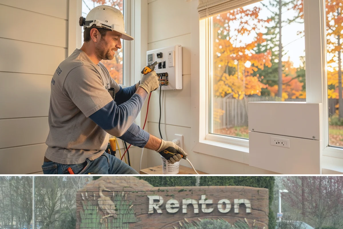 Wall Paneling Installation in Renton, King County, WA - Wall paneling installs on schedule year-round indoors, an excellent way to add warmth during the wet PNW season.