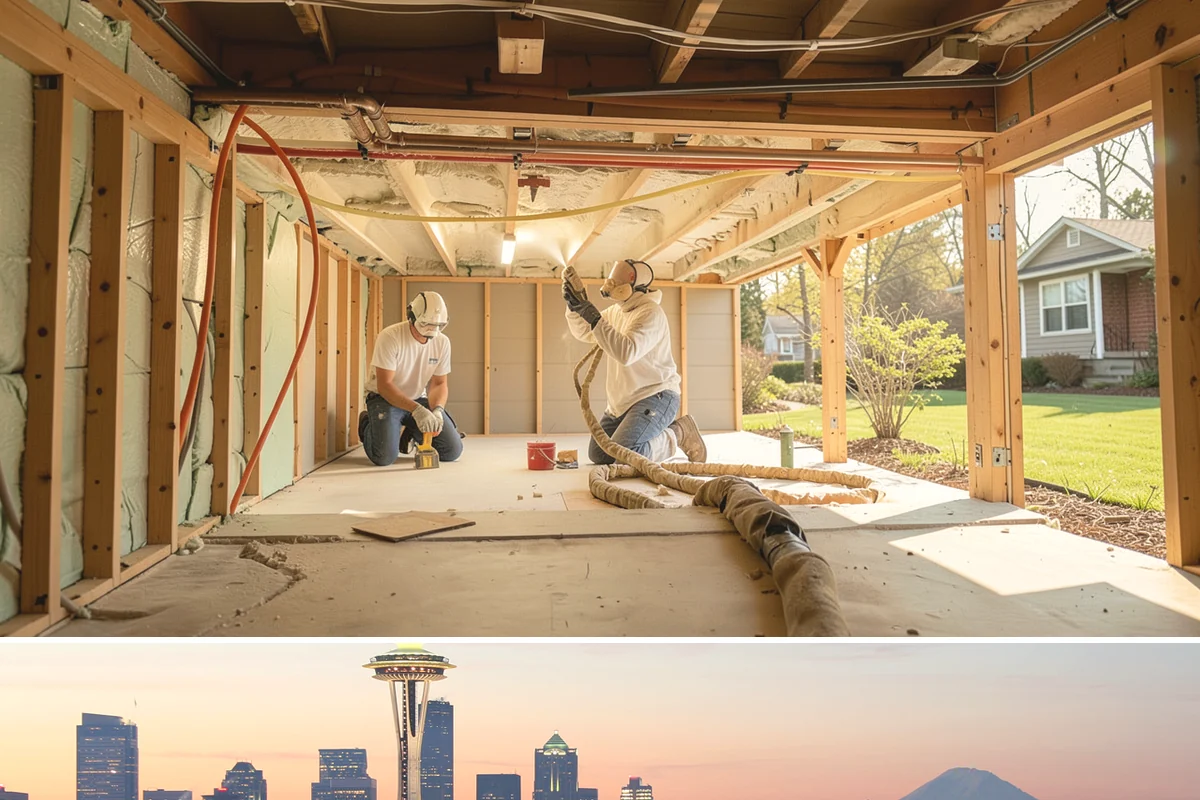 Wall Paneling Installation in Seattle, King County, WA - Wall paneling installs on schedule year-round indoors, an excellent way to add warmth during the wet PNW season.