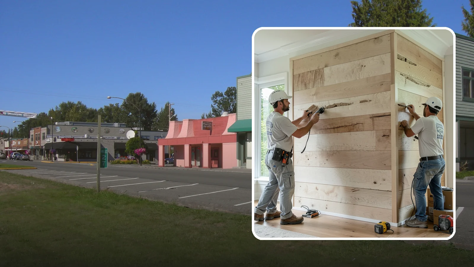 Wall Paneling Installation in Snoqualmie, King County, WA - Custom wall paneling installation that clads full walls with wood or engineered panels for lasting character.