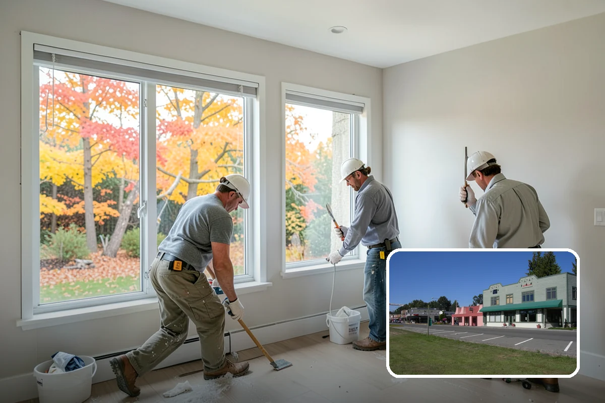 Wall Paneling Installation in Snoqualmie, King County, WA - Rich, enveloping full-wall coverage
