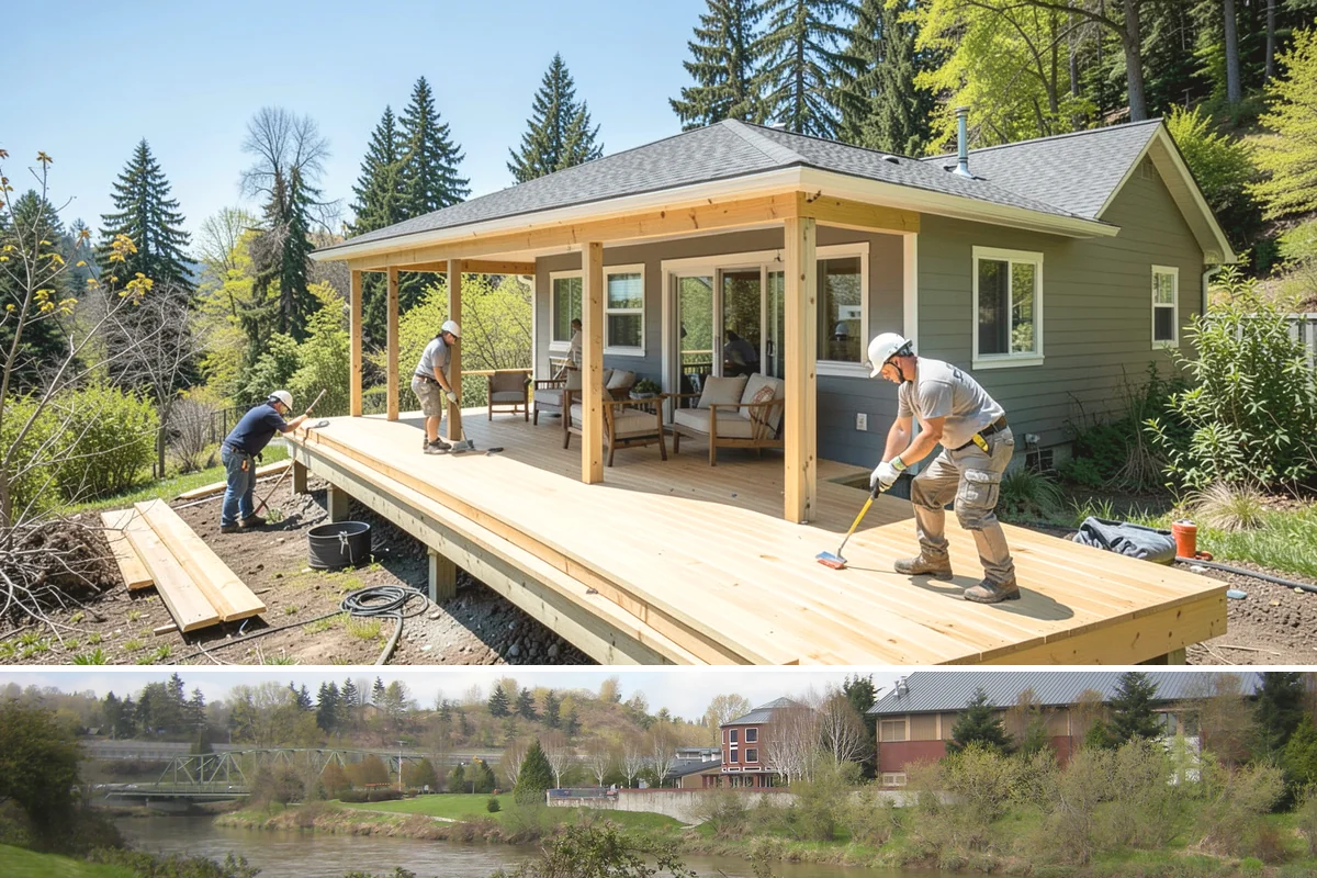Wall Paneling Installation in Tukwila, King County, WA - Wall paneling installs on schedule year-round indoors, an excellent way to add warmth during the wet PNW season.