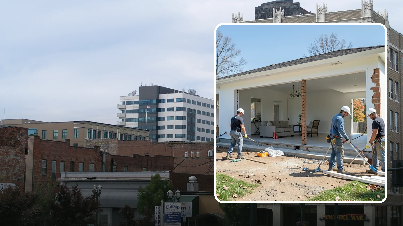 Wall Removal in Everett, Snohomish County, WA - Removing an interior wall to open sightlines and connect rooms for a more spacious feel.