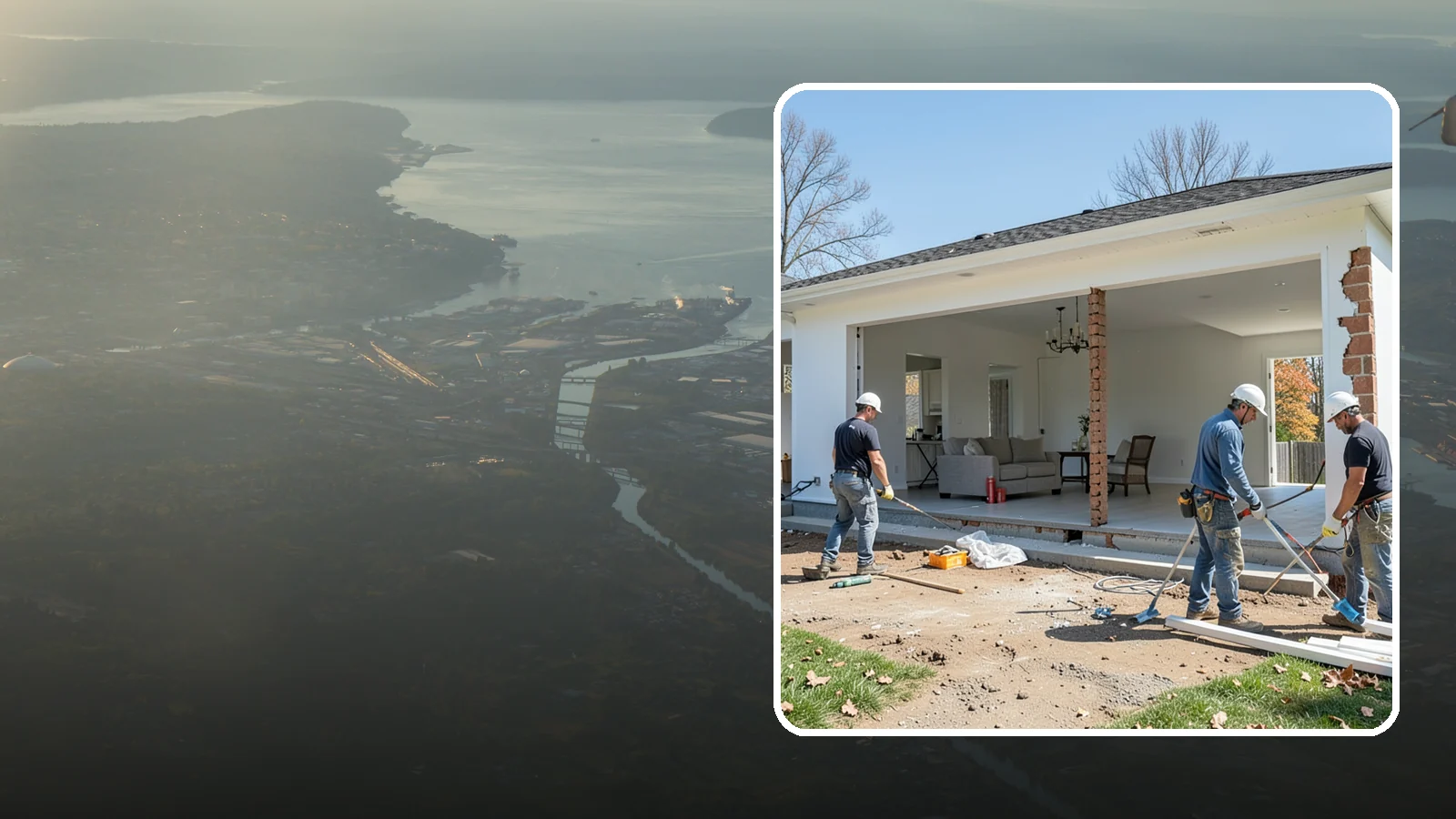 Wall Removal in Fife, Pierce County, WA - Removing an interior wall to open sightlines and connect rooms for a more spacious feel.