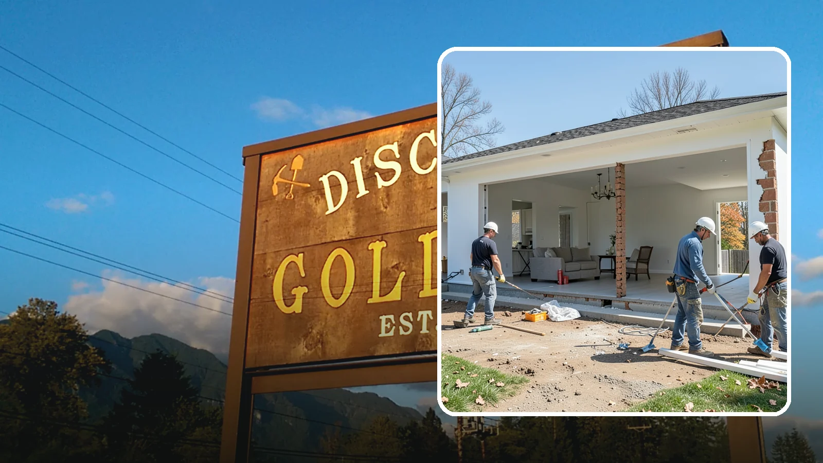 Wall Removal in Gold Bar, Snohomish County, WA - Removing an interior wall to open sightlines and connect rooms for a more spacious feel.
