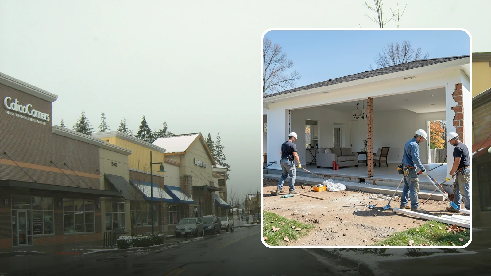 Wall Removal in Mill Creek, Snohomish County, WA - Removing an interior wall to open sightlines and connect rooms for a more spacious feel.