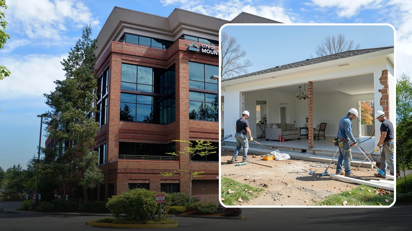 Wall Removal in Mountlake Terrace, Snohomish County, WA - Removing an interior wall to open sightlines and connect rooms for a more spacious feel.