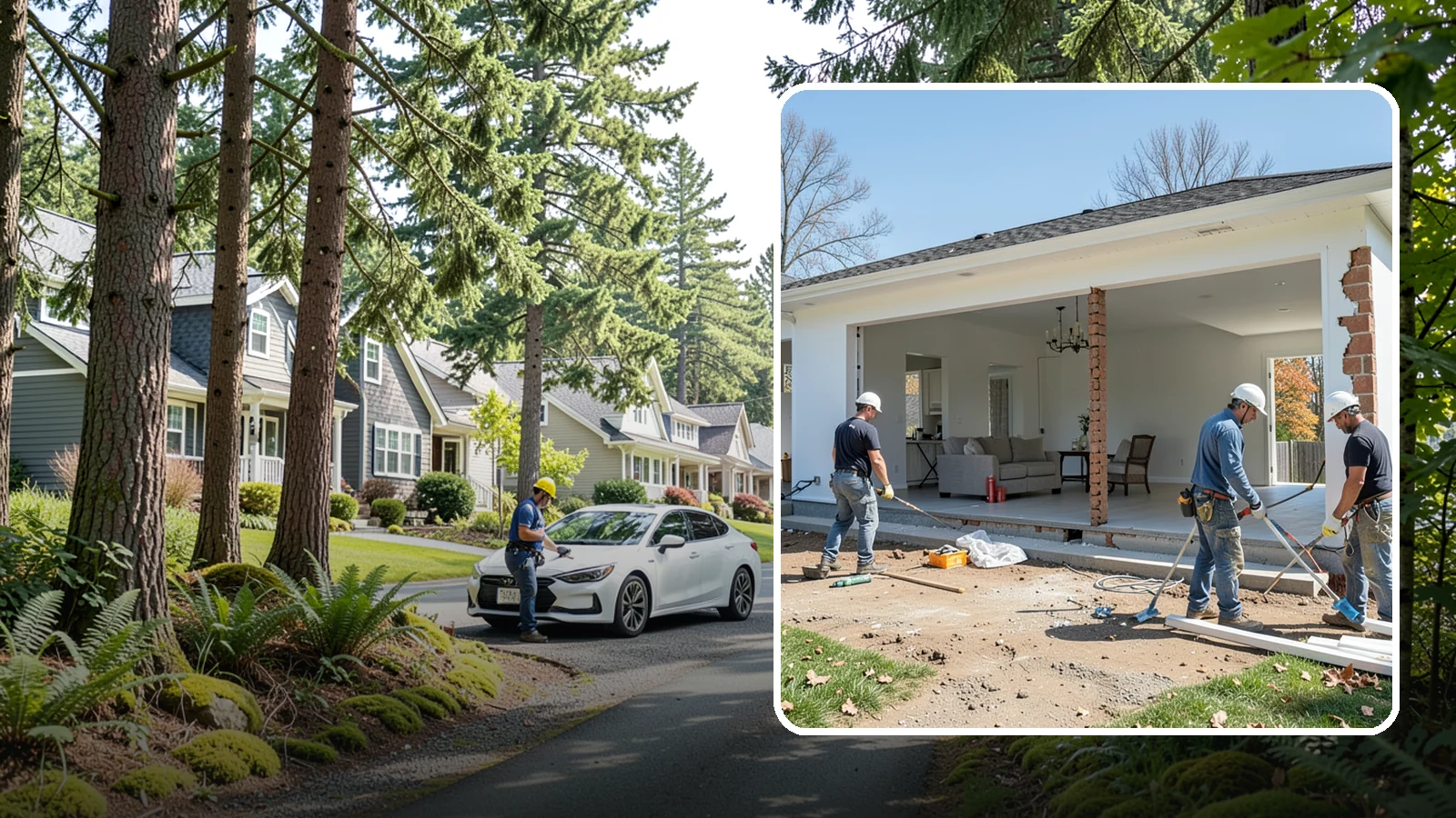 Wall Removal in Normandy Park, King County, WA - Removing an interior wall to open sightlines and connect rooms for a more spacious feel.