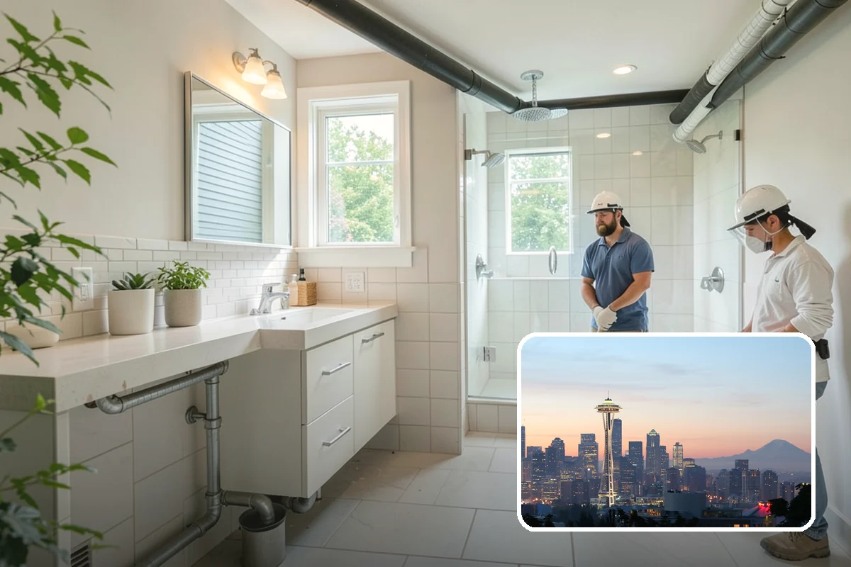 Wall Removal in Seattle, King County, WA - Opens up cramped, closed-off rooms