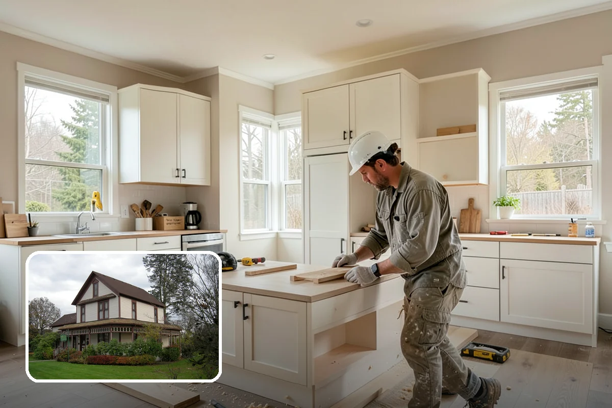 Wall Removal in Sumner, Pierce County, WA - Opens up cramped, closed-off rooms