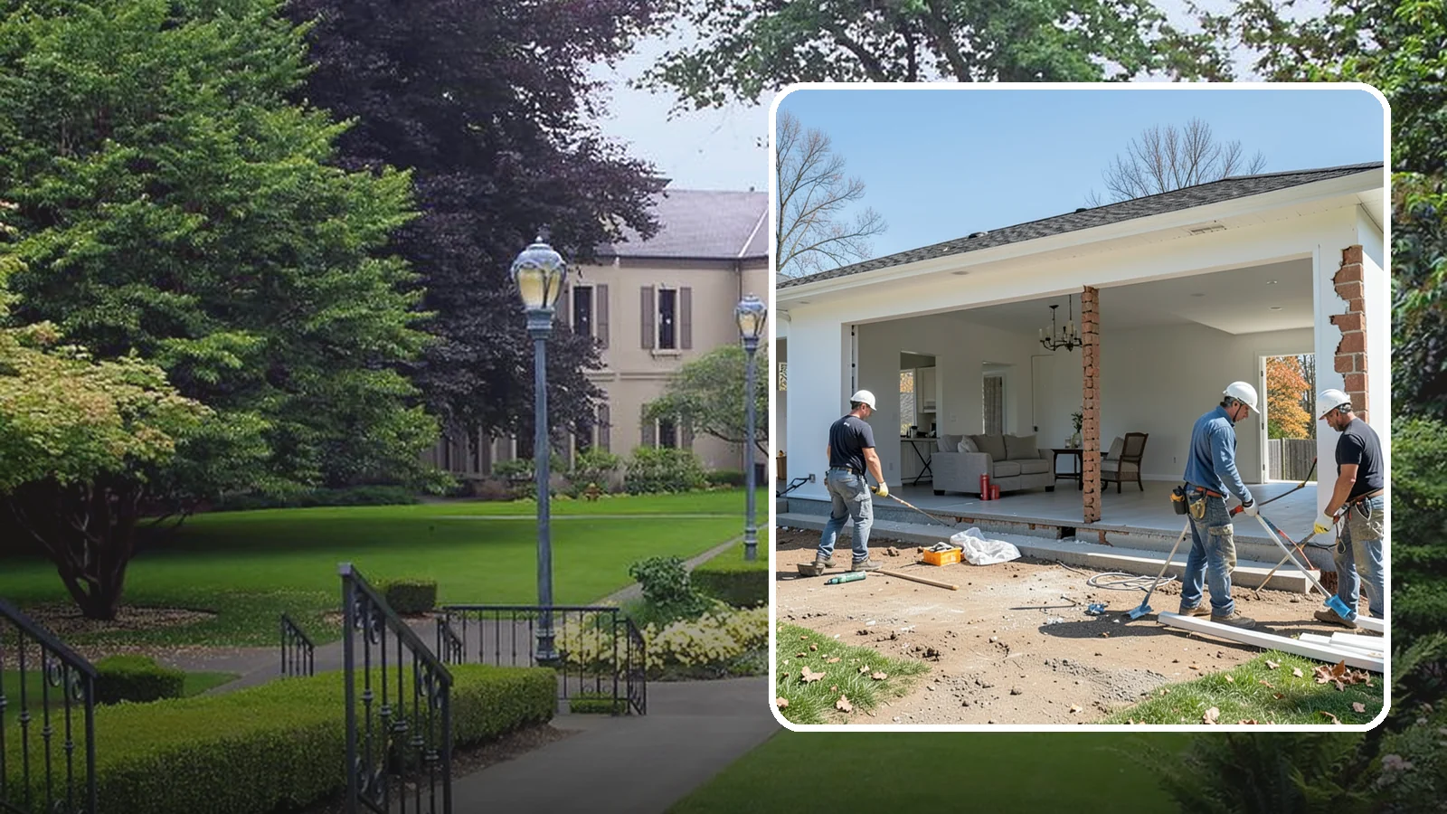 Wall Removal in Woodinville, King County, WA - Removing an interior wall to open sightlines and connect rooms for a more spacious feel.