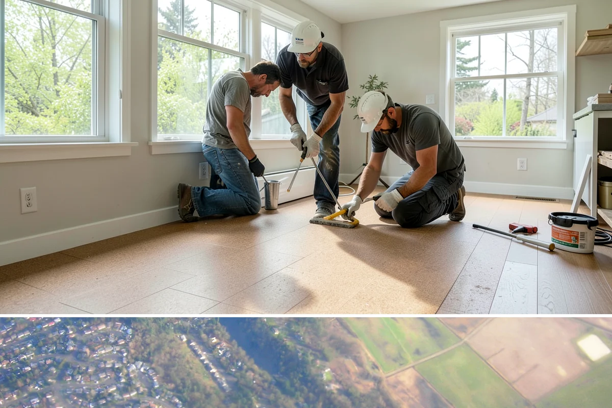 Wall Tile Installation in Algona, King County, WA - Interior wall tiling is unaffected by the weather and works well as a wintertime accent upgrade.