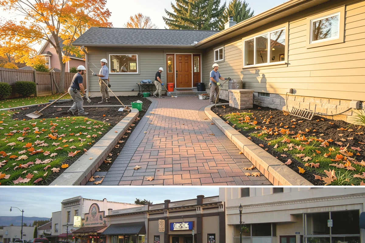 Wall Tile Installation in Burlington, Skagit County, WA - Interior wall tiling is unaffected by the weather and works well as a wintertime accent upgrade.