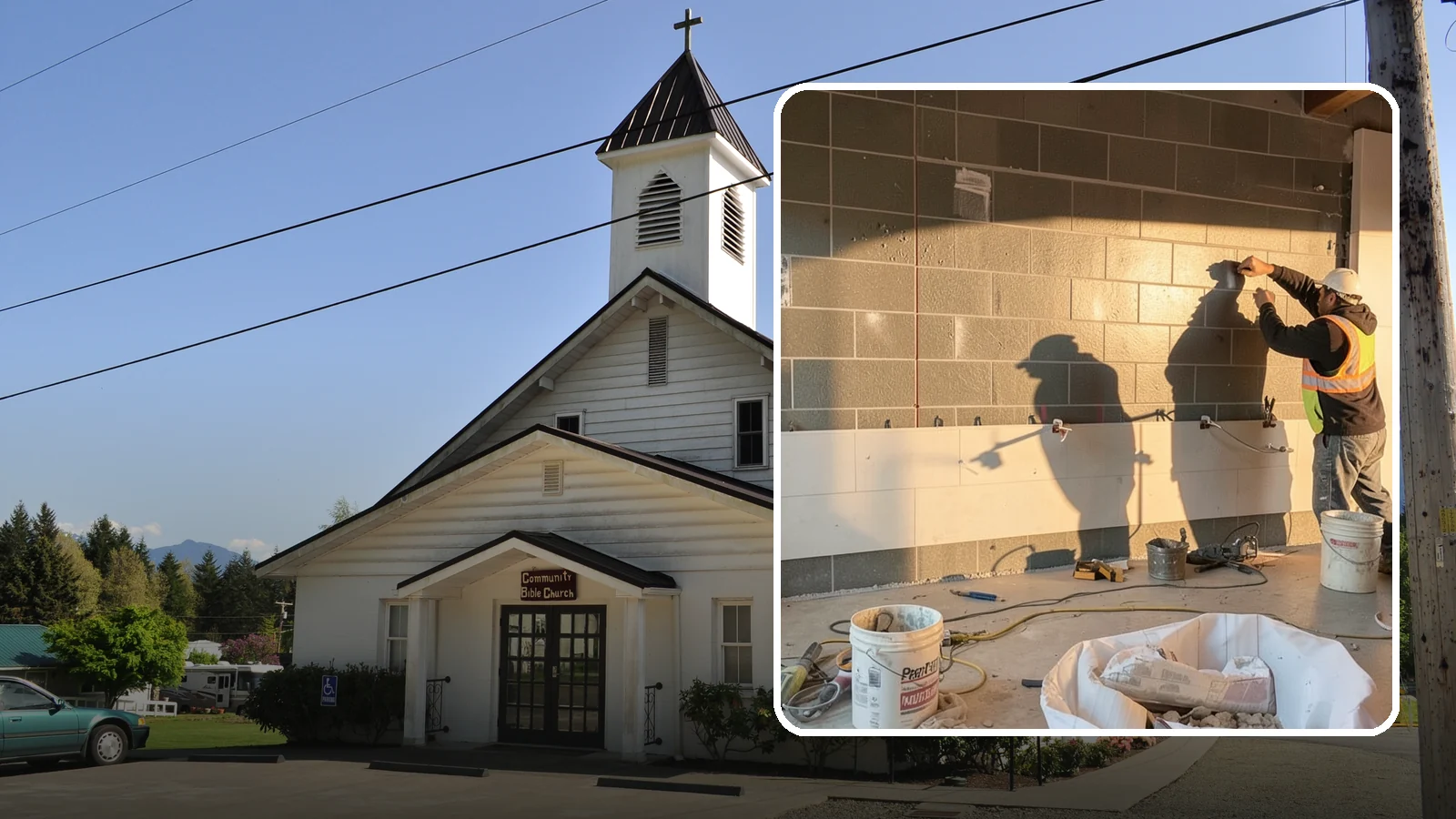 Wall Tile Installation in Concrete, Skagit County, WA - Feature and full-height wall tiling that adds texture, protection, and lasting style.