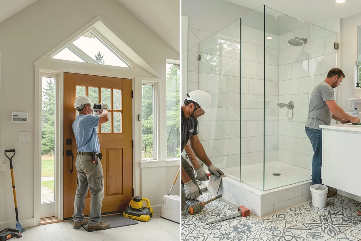Wall Tile Installation in Fife, Pierce County, WA - Verify wall flatness and install the right backer for the location