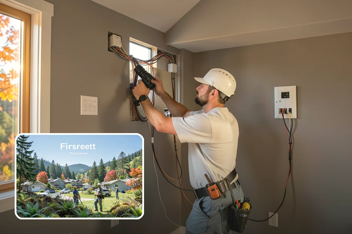 Wall Tile Installation in Fircrest, Pierce County, WA - Adds durable, wipeable protection to high-use walls