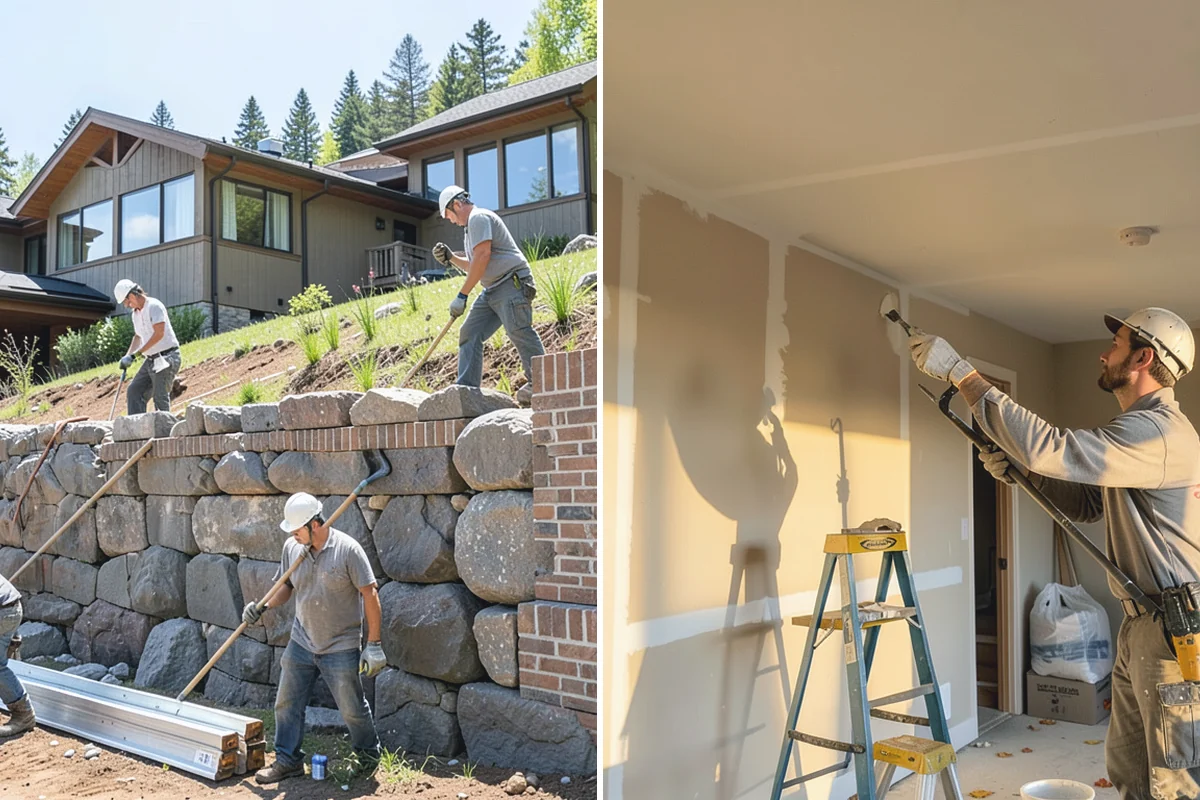Wall Tile Installation in Gold Bar, Snohomish County, WA - Verify wall flatness and install the right backer for the location