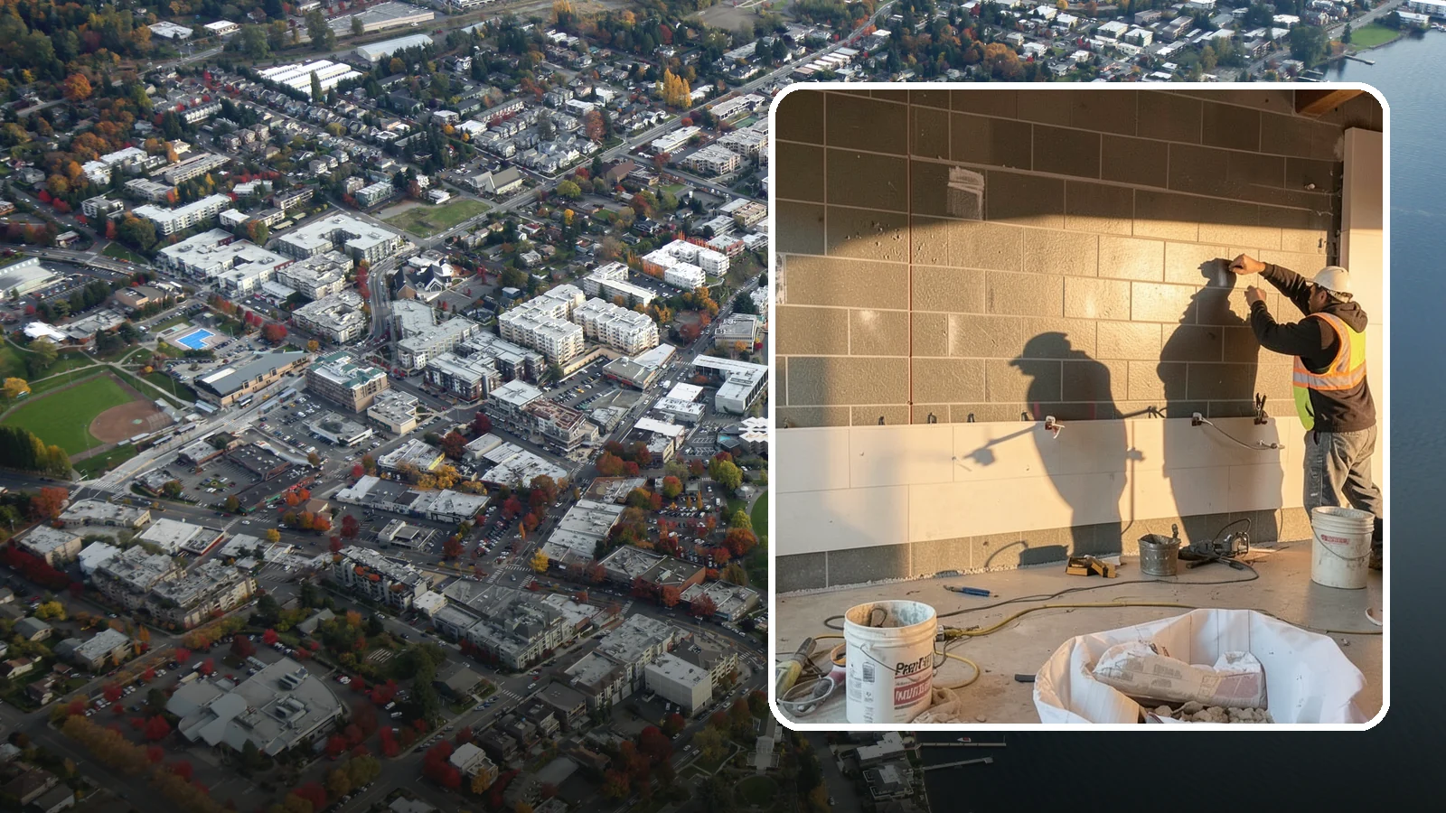 Wall Tile Installation in Kirkland, King County, WA - Feature and full-height wall tiling that adds texture, protection, and lasting style.