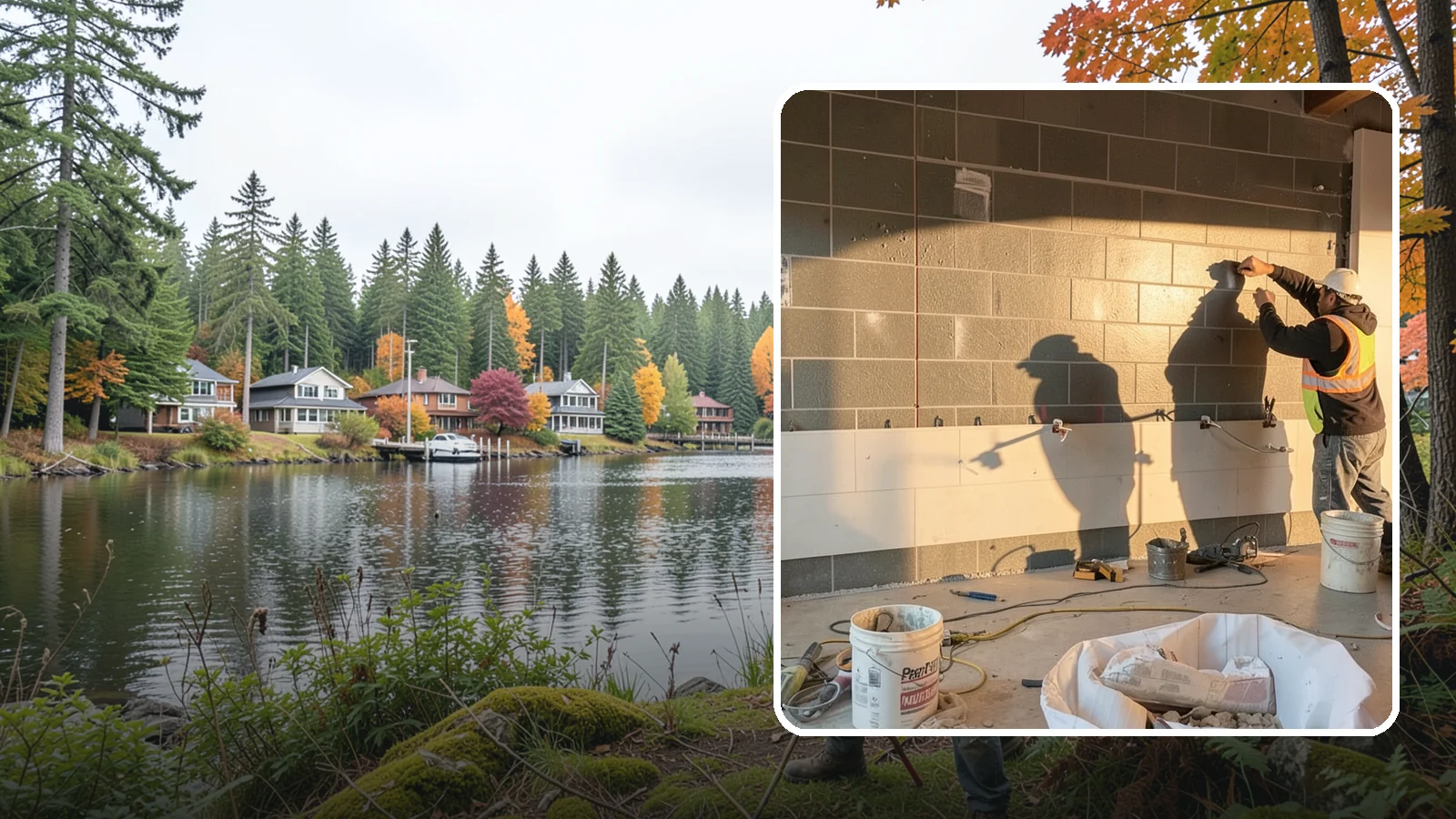 Wall Tile Installation in La Conner, Skagit County, WA - Feature and full-height wall tiling that adds texture, protection, and lasting style.