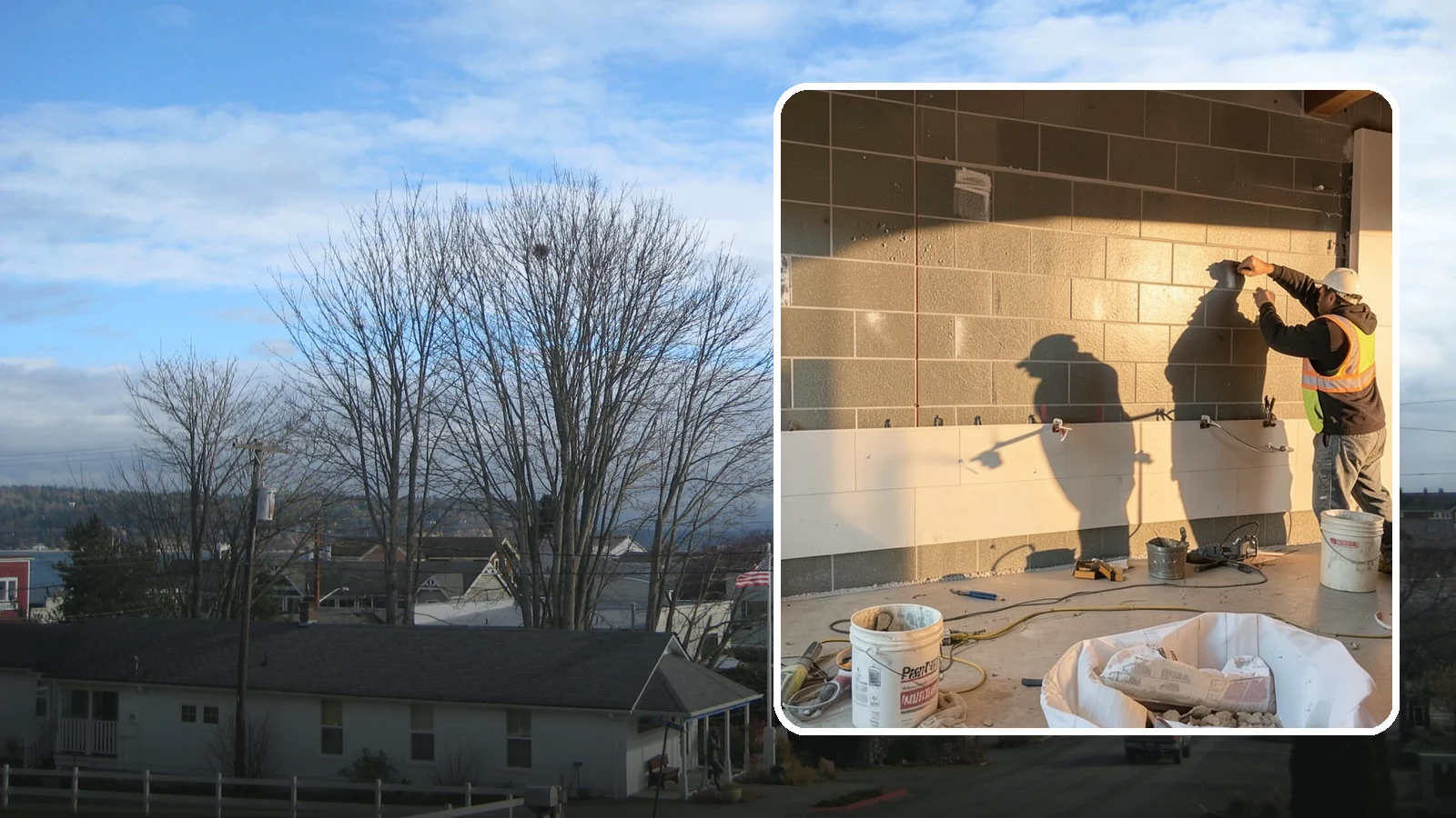 Wall Tile Installation in Langley, Island County, WA - Feature and full-height wall tiling that adds texture, protection, and lasting style.