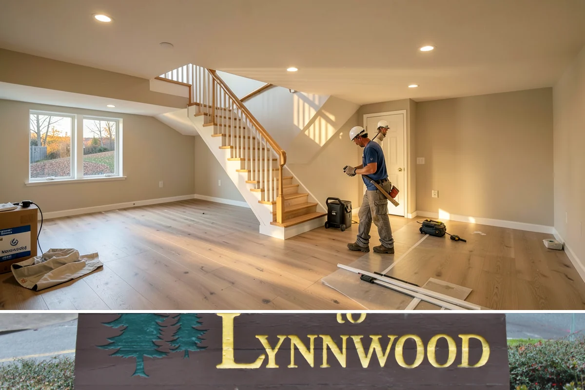 Wall Tile Installation in Lynnwood, Snohomish County, WA - Interior wall tiling is unaffected by the weather and works well as a wintertime accent upgrade.