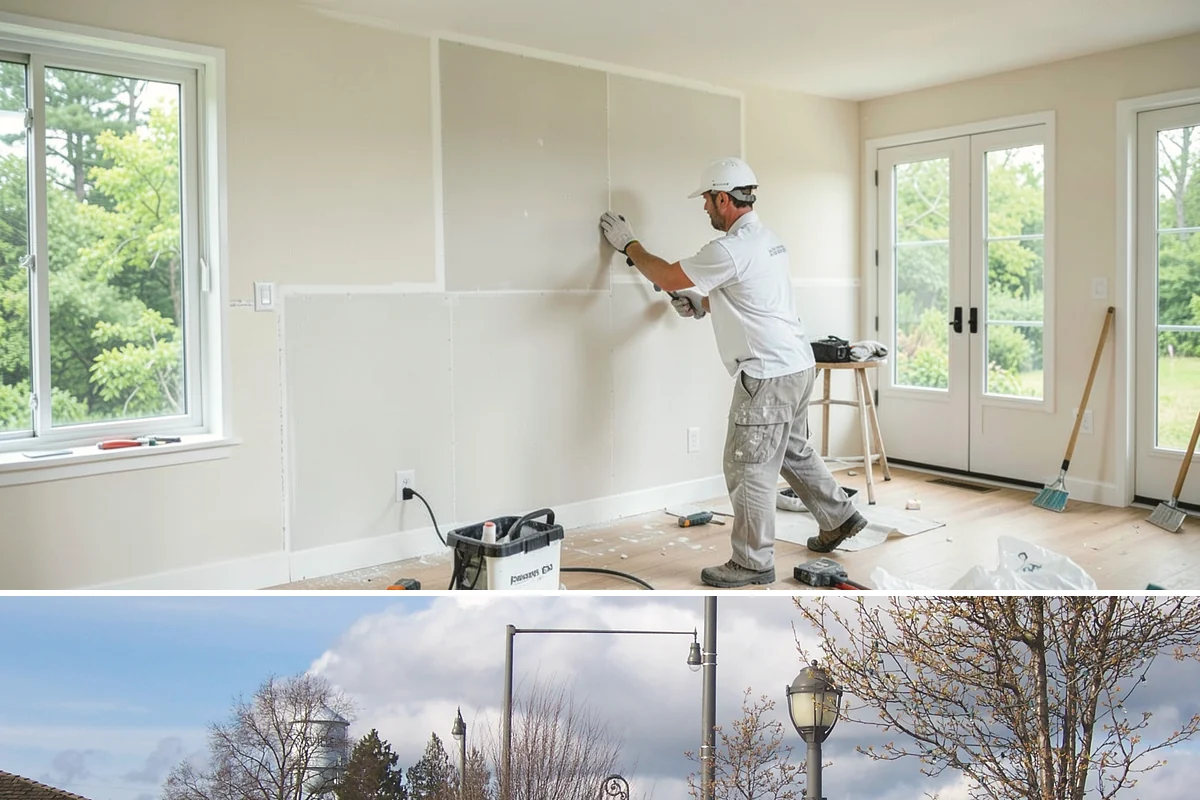 Wall Tile Installation in Marysville, Snohomish County, WA - Interior wall tiling is unaffected by the weather and works well as a wintertime accent upgrade.