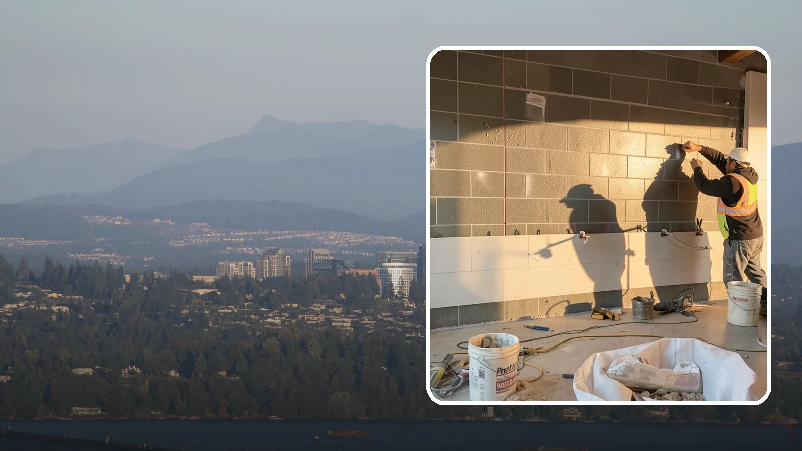 Wall Tile Installation in Medina, King County, WA - Feature and full-height wall tiling that adds texture, protection, and lasting style.