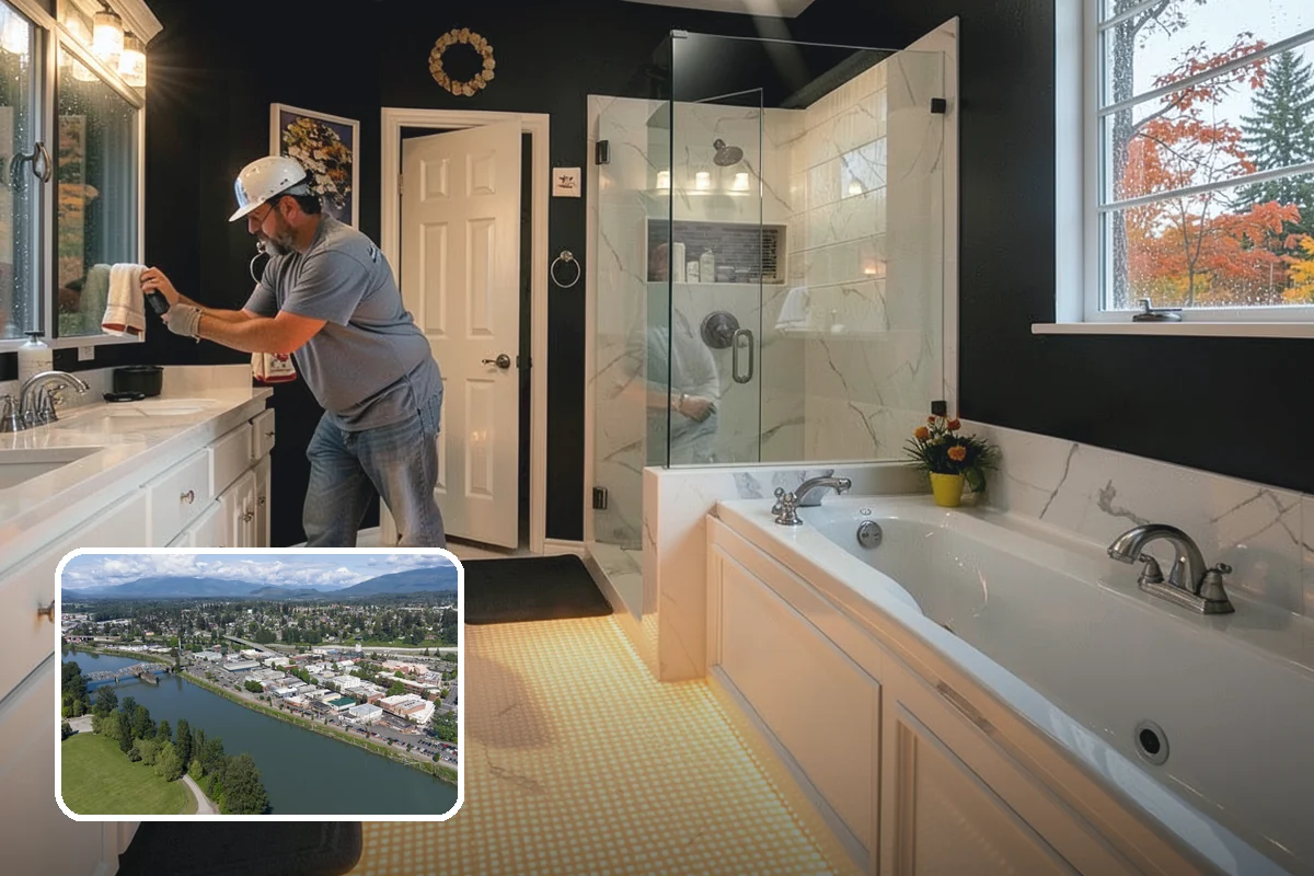 Wall Tile Installation in Mount Vernon, Skagit County, WA - Adds durable, wipeable protection to high-use walls