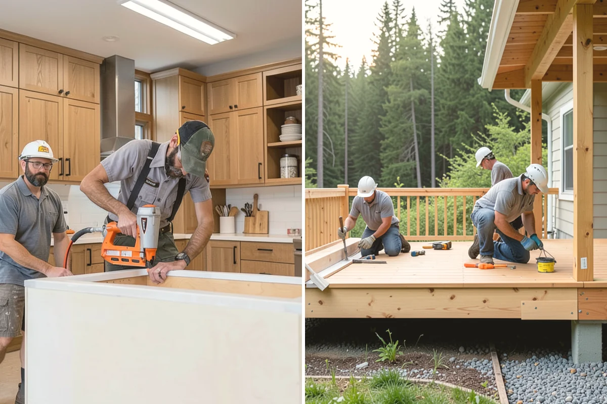 Wall Tile Installation in Mukilteo, Snohomish County, WA - Verify wall flatness and install the right backer for the location