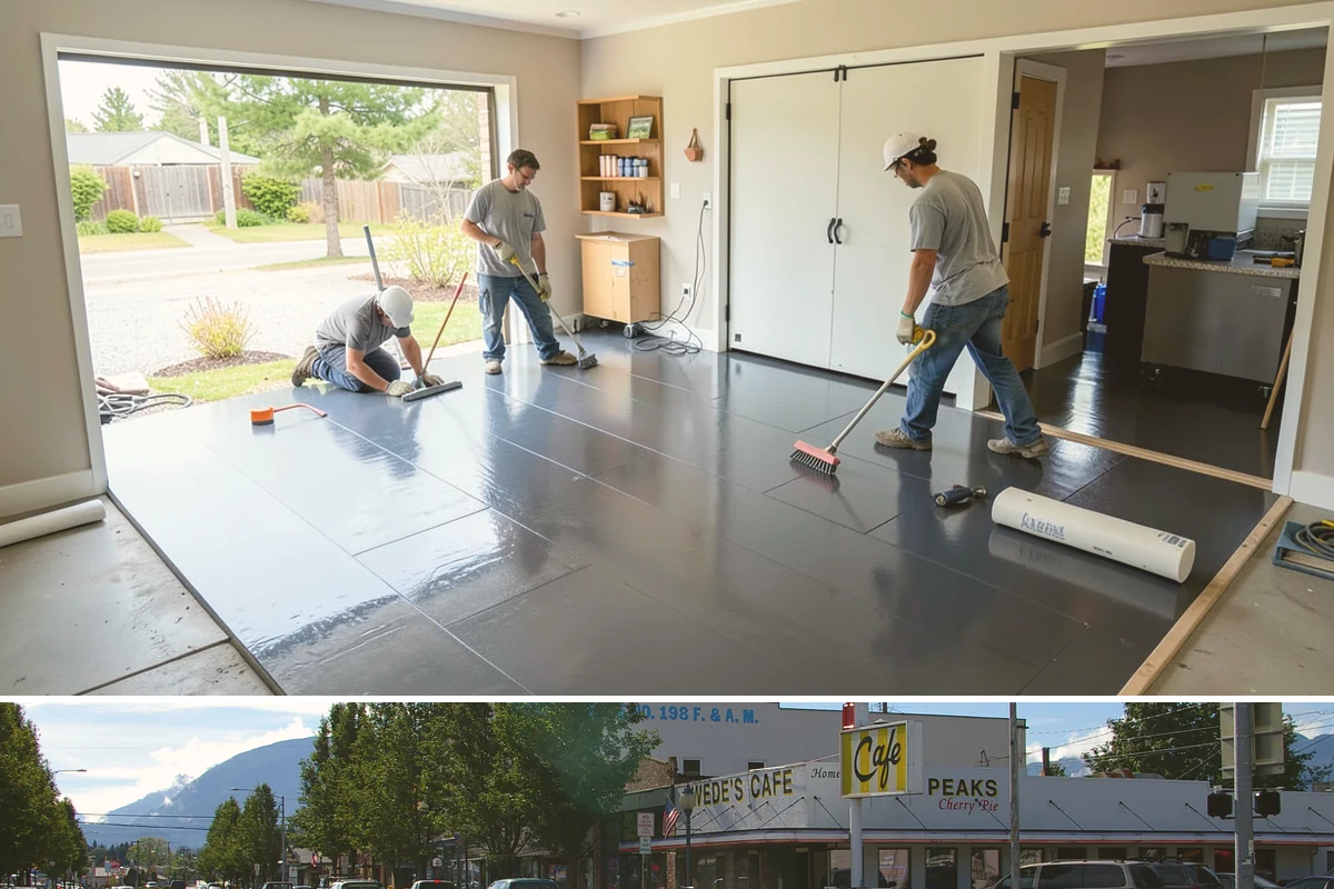 Wall Tile Installation in North Bend, King County, WA - Interior wall tiling is unaffected by the weather and works well as a wintertime accent upgrade.