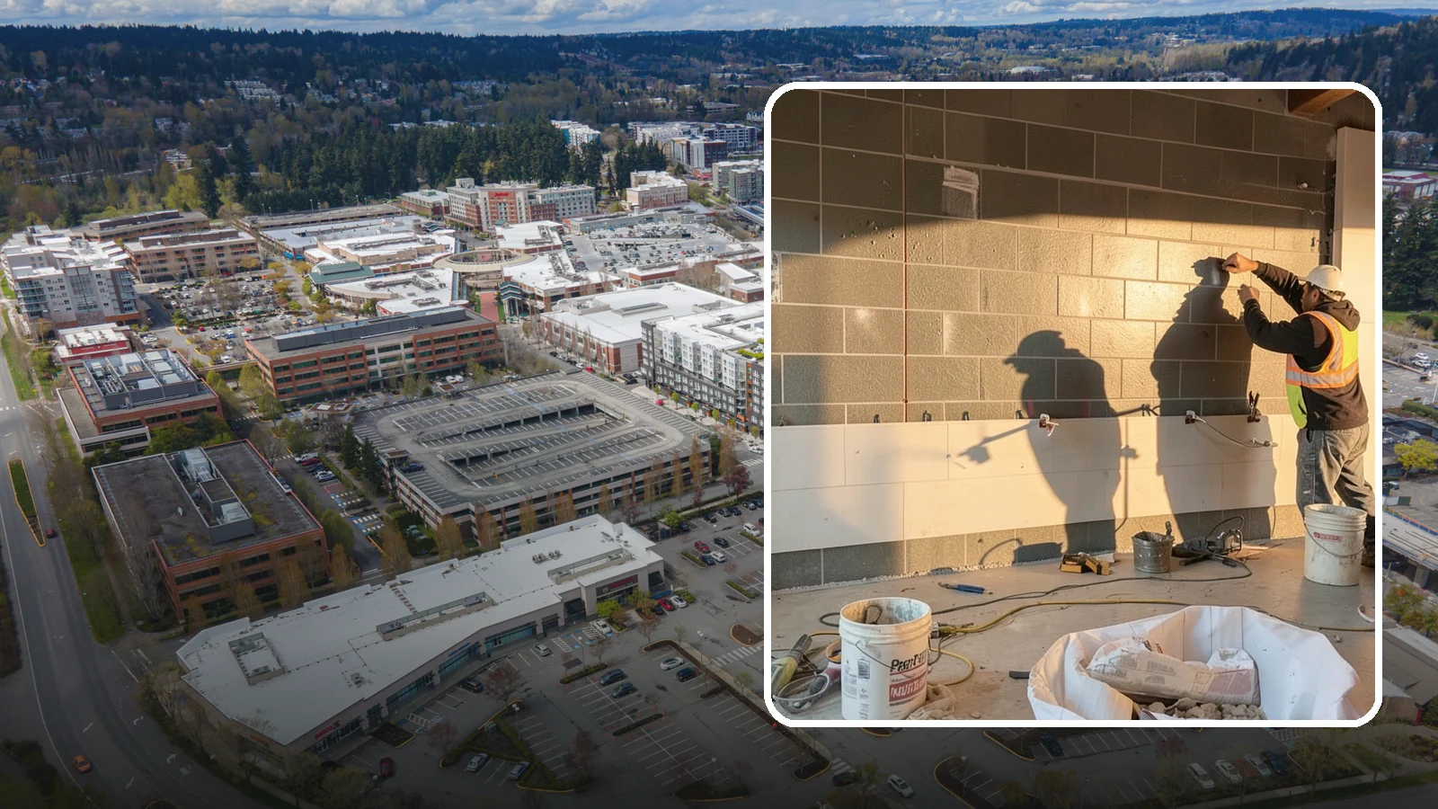 Wall Tile Installation in Redmond, King County, WA - Feature and full-height wall tiling that adds texture, protection, and lasting style.