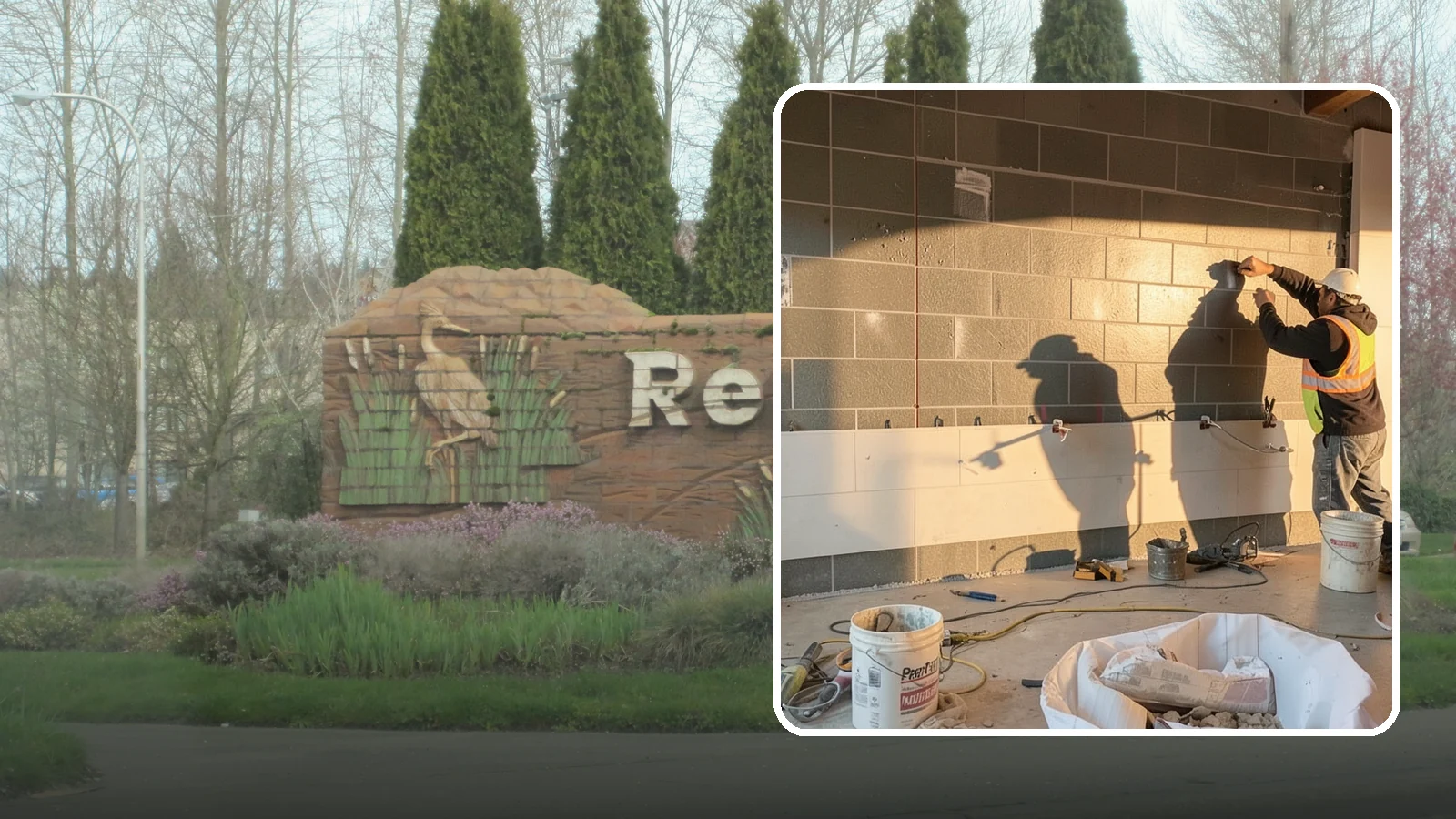 Wall Tile Installation in Renton, King County, WA - Feature and full-height wall tiling that adds texture, protection, and lasting style.