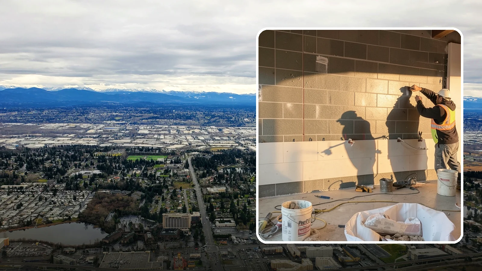 Wall Tile Installation in SeaTac, King County, WA - Feature and full-height wall tiling that adds texture, protection, and lasting style.