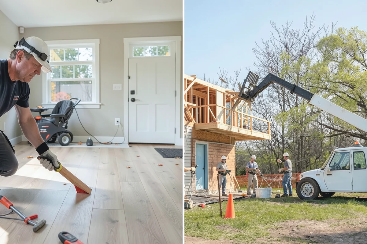 Wallpaper Removal in Auburn, King County, WA - Protect floors and trim and test a small area