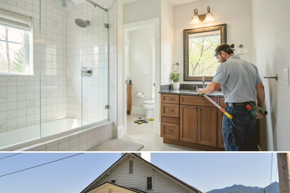 Wallpaper Removal in Concrete, Skagit County, WA - Wallpaper removal is a year-round indoor job well suited to the wet season when you're spending more time inside.