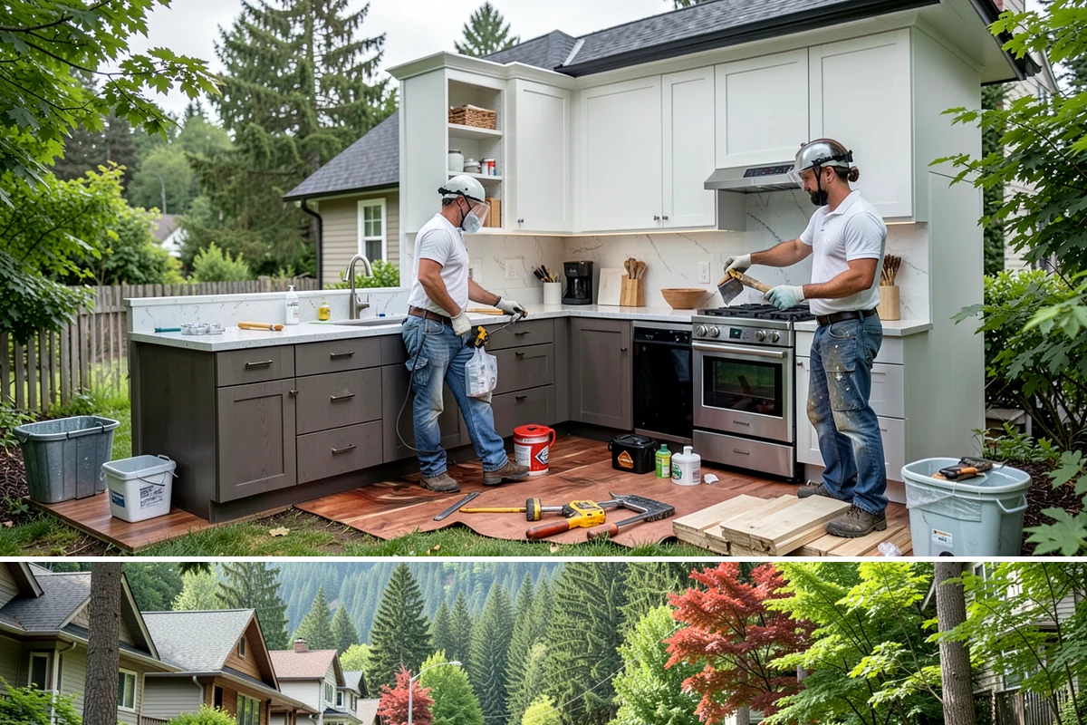 Wallpaper Removal in Darrington, Snohomish County, WA - Wallpaper removal is a year-round indoor job well suited to the wet season when you're spending more time inside.