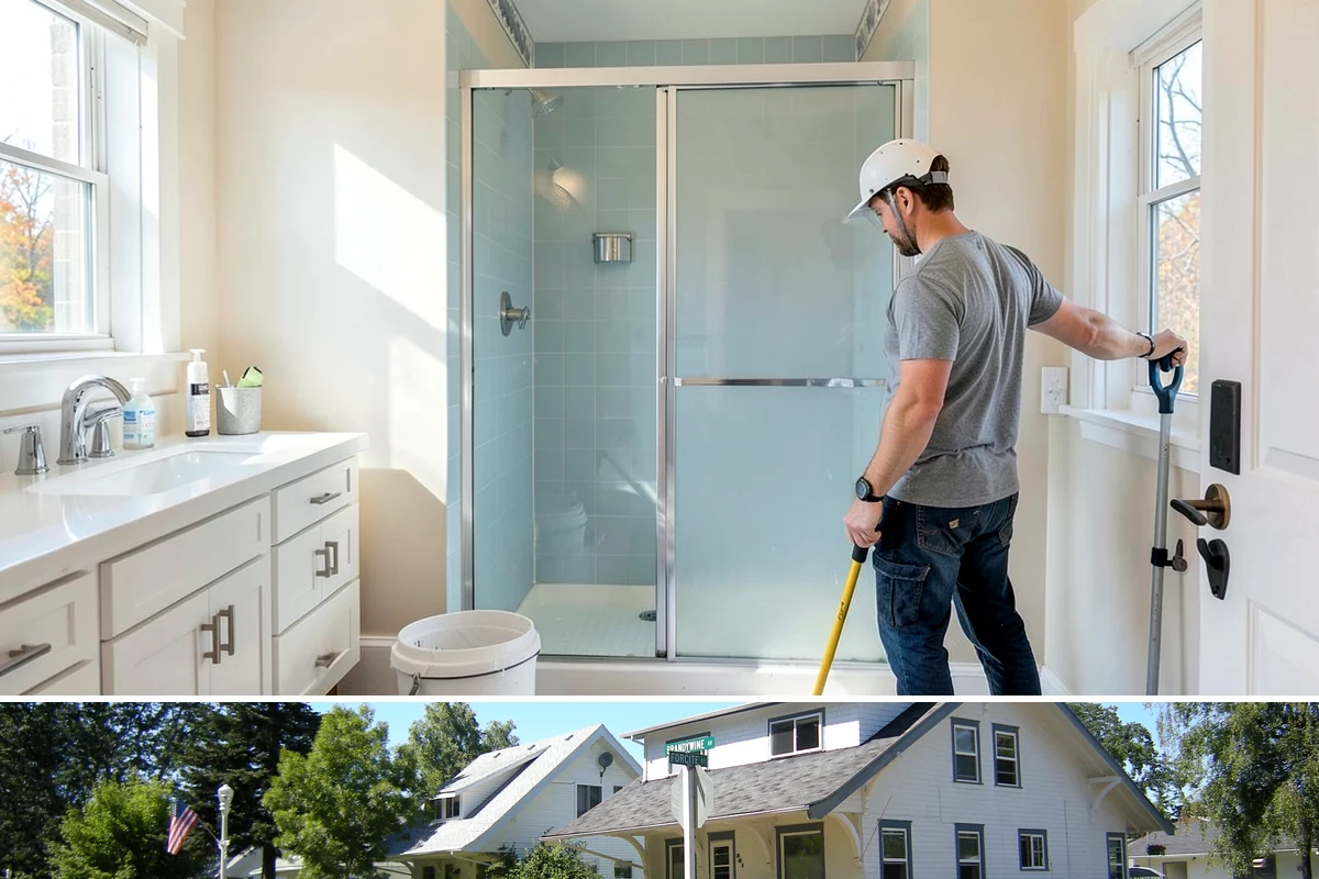 Wallpaper Removal in DuPont, Pierce County, WA - Wallpaper removal is a year-round indoor job well suited to the wet season when you're spending more time inside.