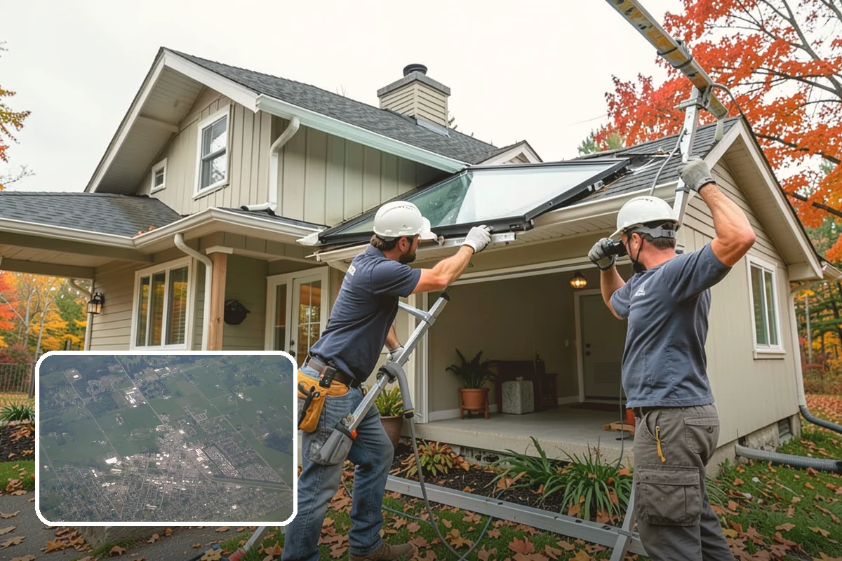 Wallpaper Removal in Enumclaw, King County, WA - Clean removal of paper and stubborn adhesive residue