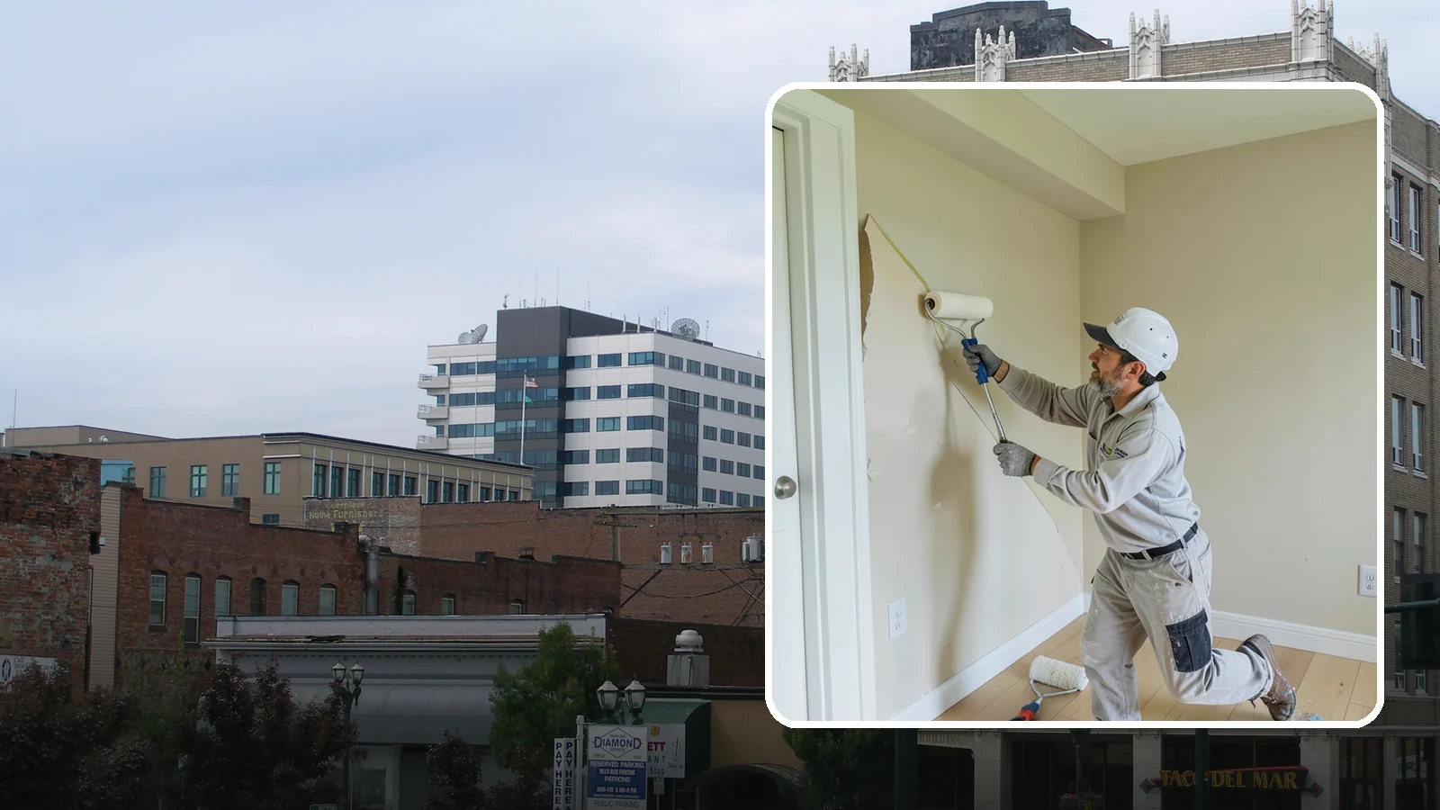 Wallpaper Removal in Everett, Snohomish County, WA - Wallpaper removal takes down old paper and preps the walls for a clean paint or new finish.