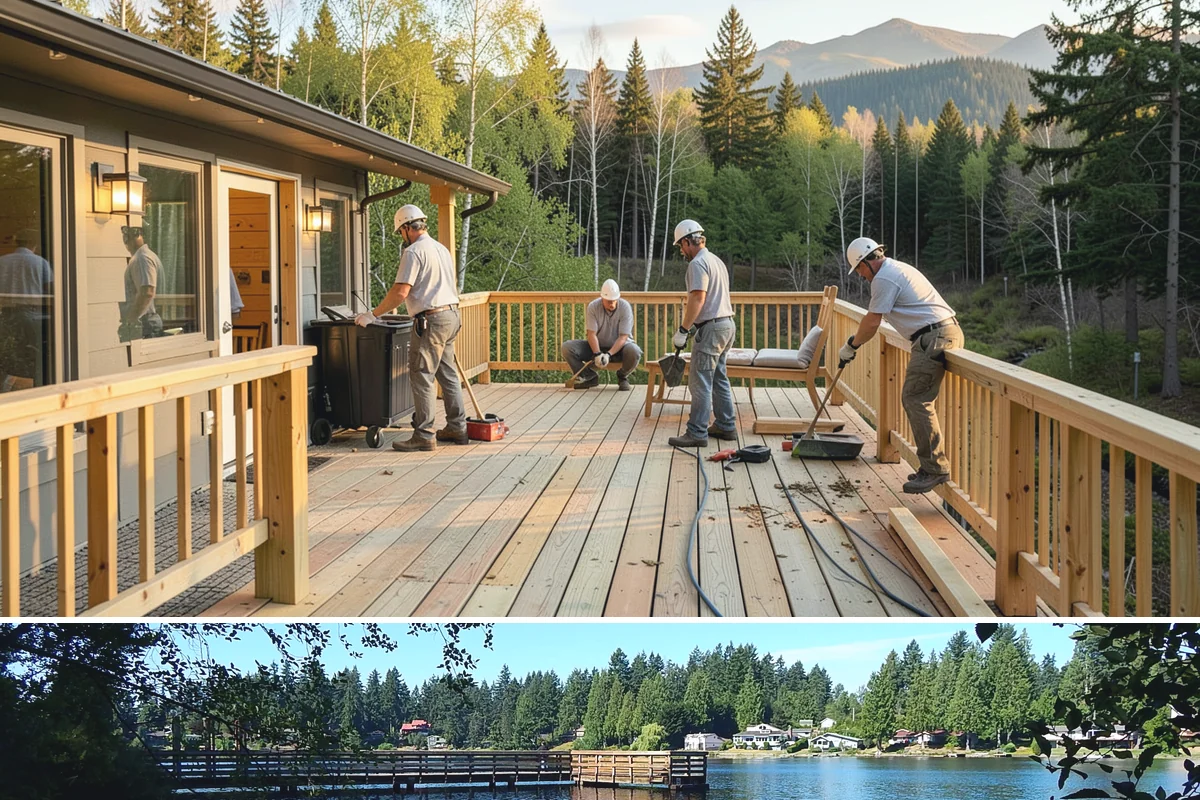 Wallpaper Removal in Federal Way, King County, WA - Wallpaper removal is a year-round indoor job well suited to the wet season when you're spending more time inside.