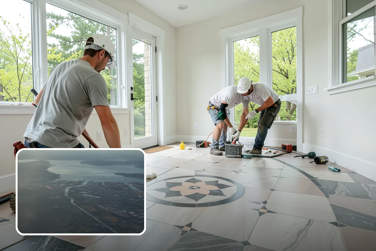 Wallpaper Removal in Fife, Pierce County, WA - Clean removal of paper and stubborn adhesive residue