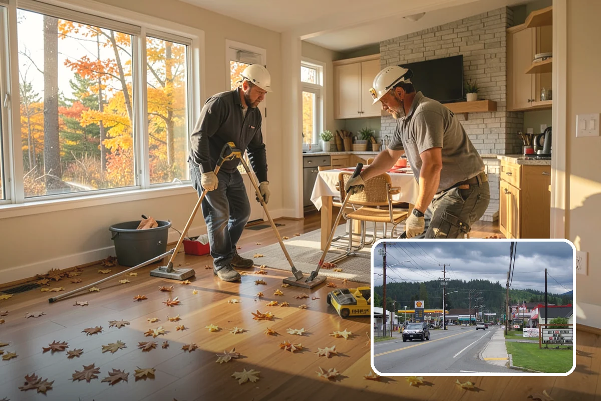 Wallpaper Removal in Granite Falls, Snohomish County, WA - Clean removal of paper and stubborn adhesive residue