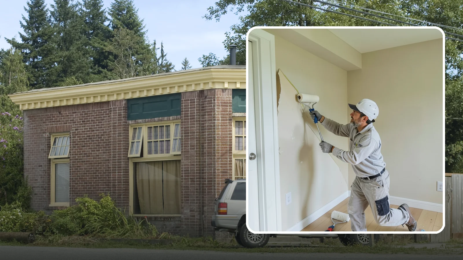 Wallpaper Removal in Hamilton, Skagit County, WA - Wallpaper removal takes down old paper and preps the walls for a clean paint or new finish.