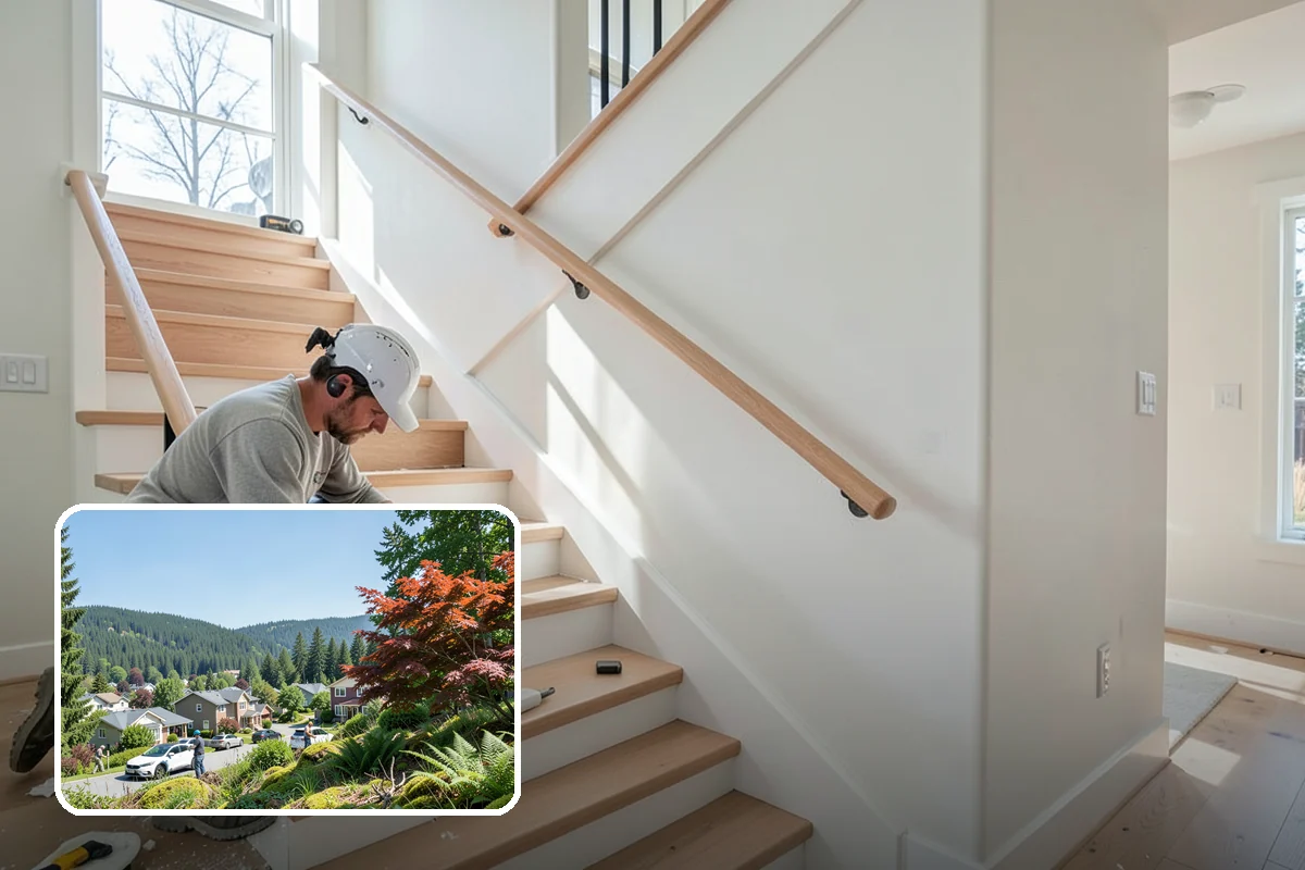 Wallpaper Removal in Index, Snohomish County, WA - Clean removal of paper and stubborn adhesive residue