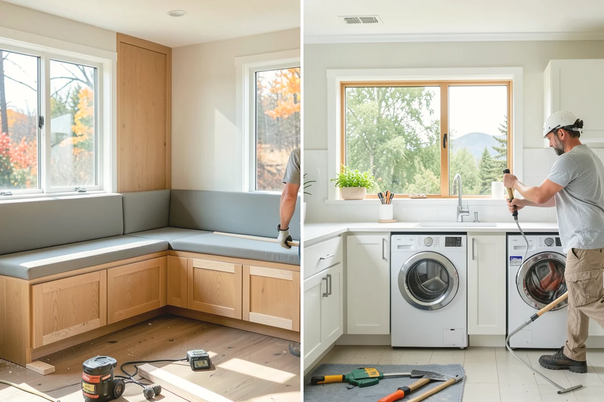 Wallpaper Removal in Issaquah, King County, WA - Protect floors and trim and test a small area