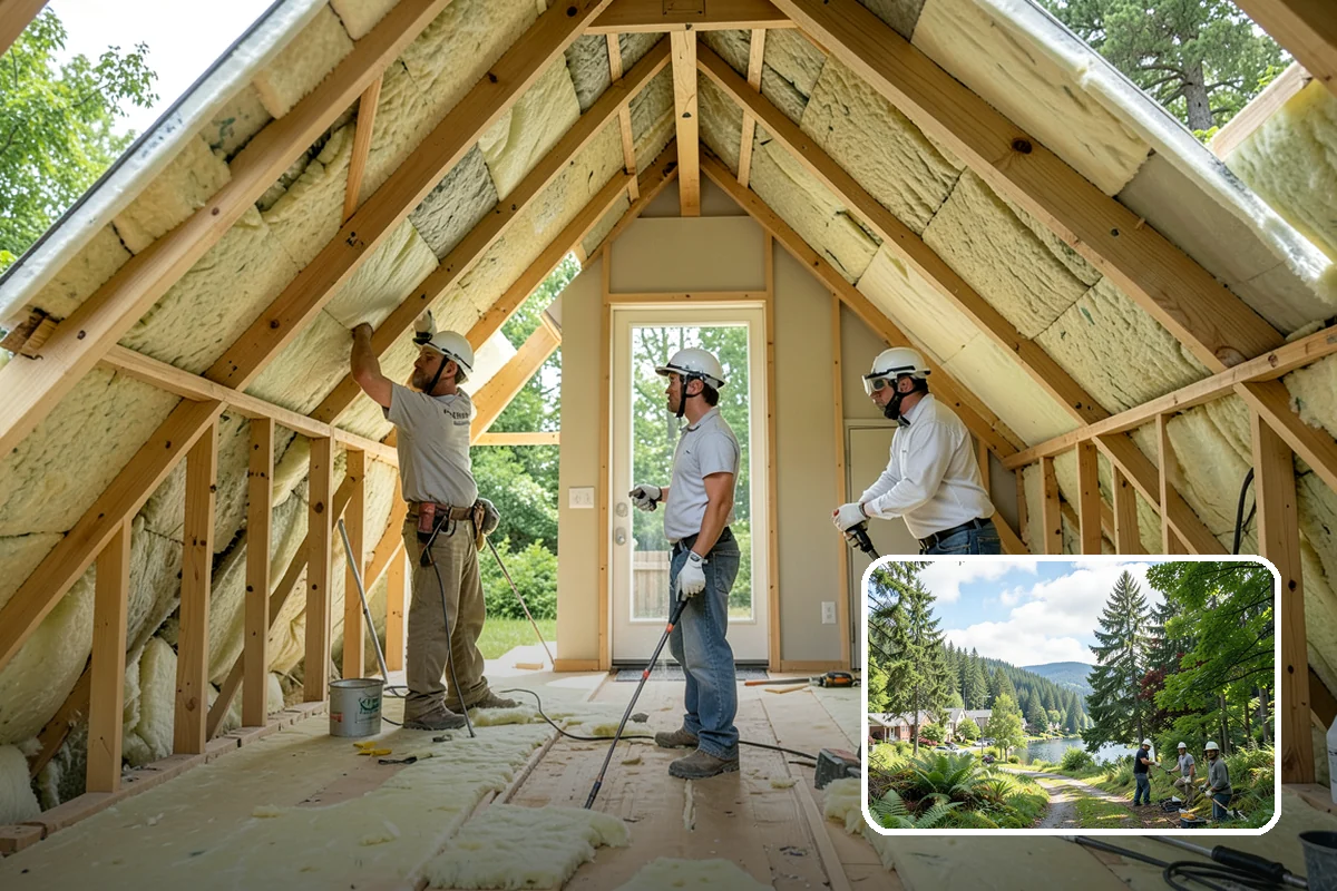 Wallpaper Removal in Lake Forest Park, King County, WA - Clean removal of paper and stubborn adhesive residue